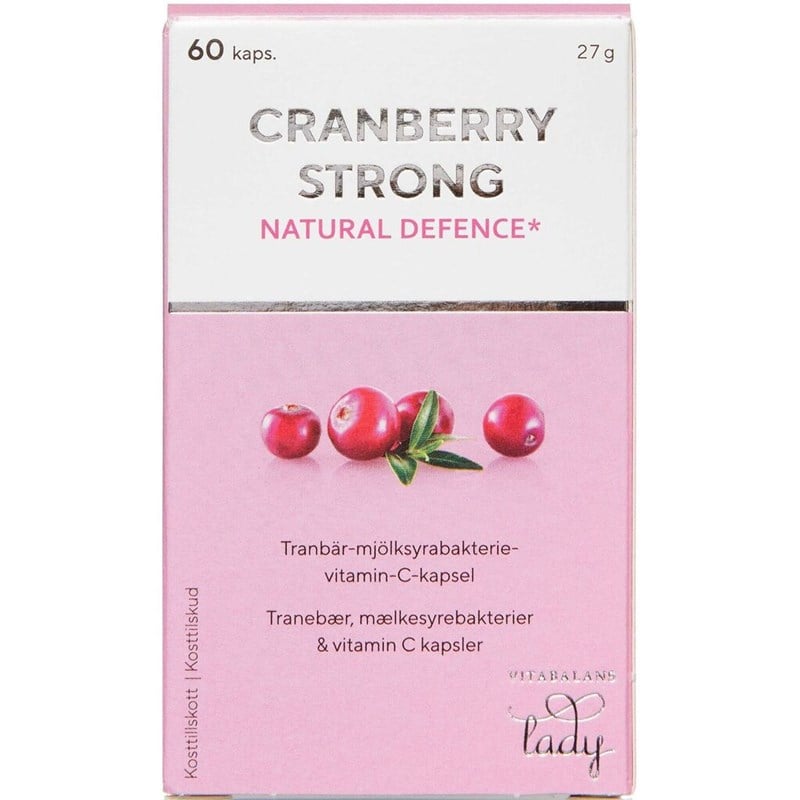 Cranberry strong kapsler
