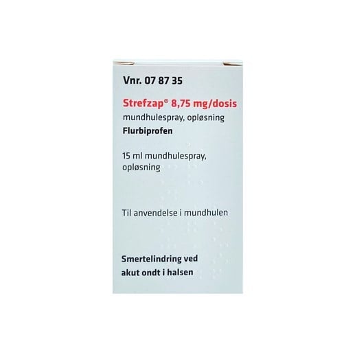 Strefzap mundspray med kirsebær & mint