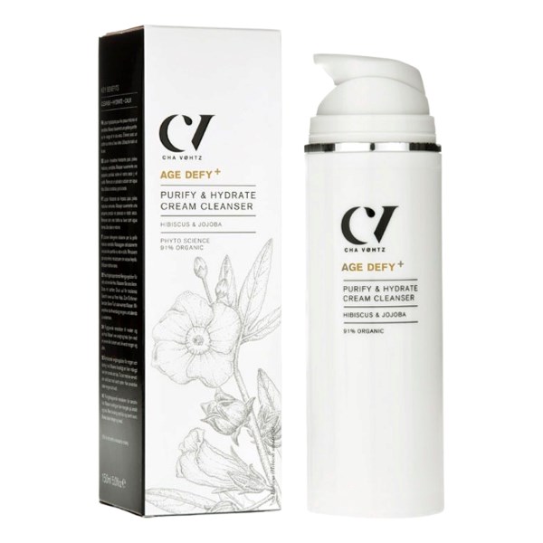 Green People age defy+ purify & hydrate cream cleanser