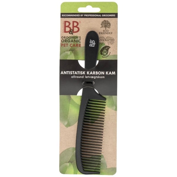 B&B antistatisk karbon kam