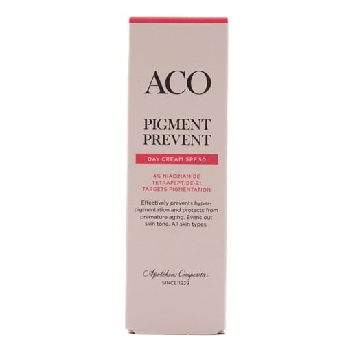 ACO pigment prevent day cream spf50