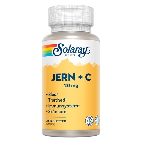 Solaray jern + c
