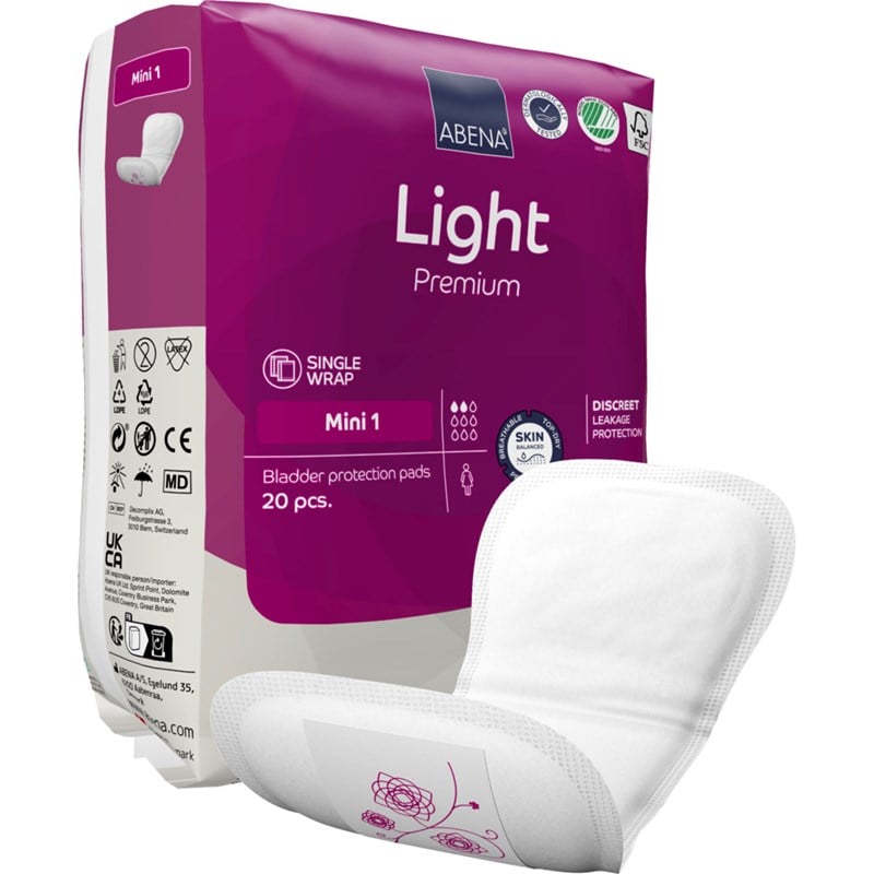 Abena Light premium mini 1 pink