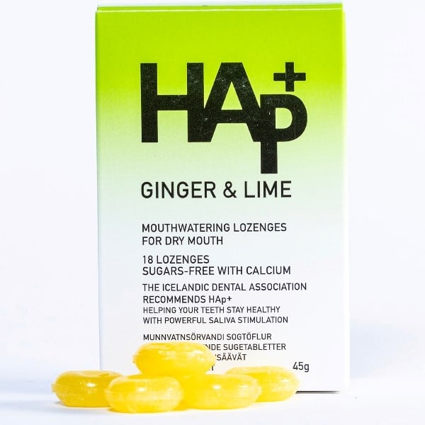 HAp+ ingefær & lime