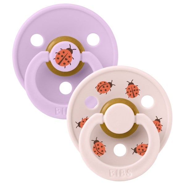 BIBS Studio Colour size 2 ladybug violet sky mix
