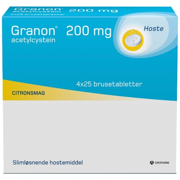 Granon brusetabletter