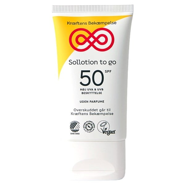 Kræftens Bekæmpelse sollotion to go SPF50