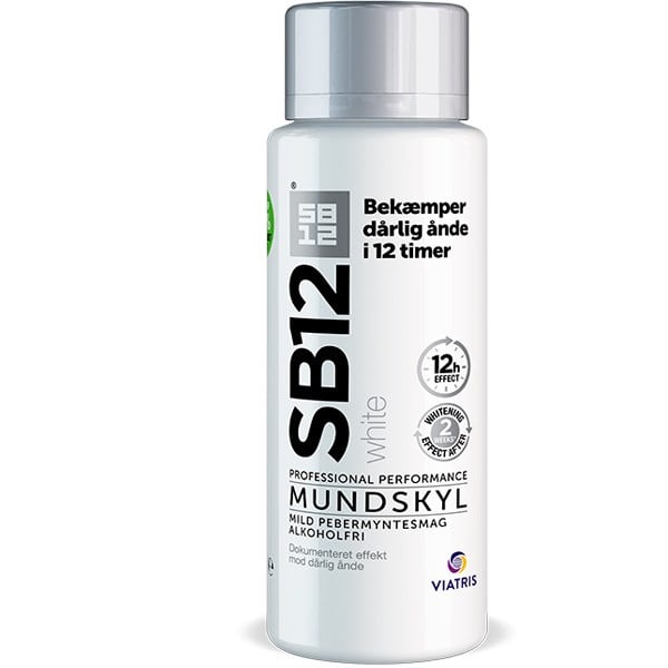 SB12 mundpleje white