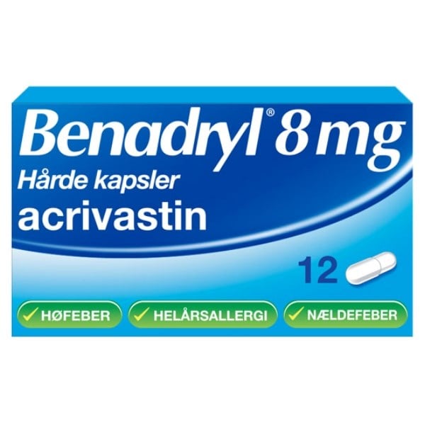 Benadryl kapsler