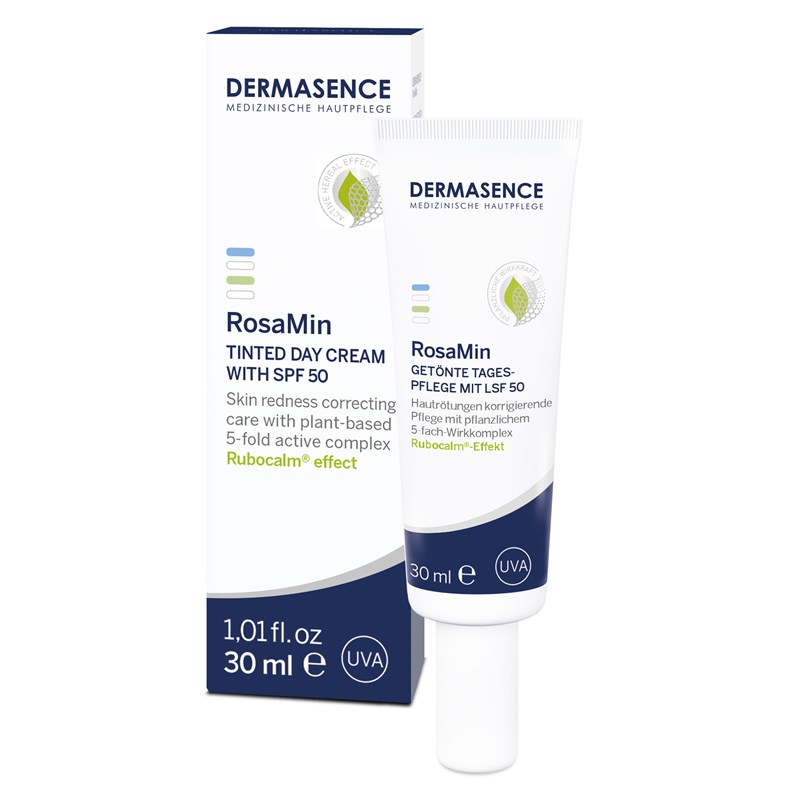Dermasence RosaMin tinted day cream SPF50