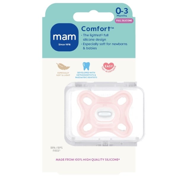 MAM Comfort pink