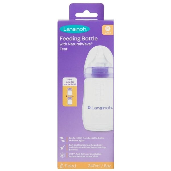 Lansinoh naturalwave sutteflaske