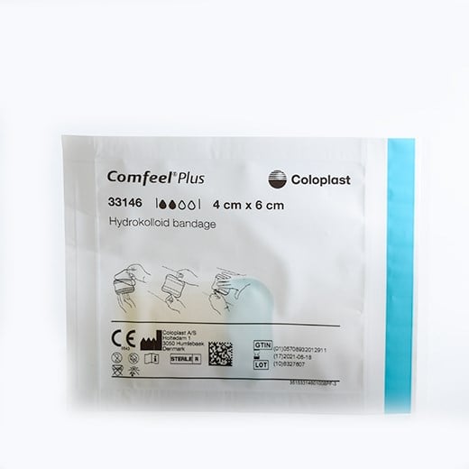 Comfeel plus 4 x 6 cm Comfeel plus 4 x 6 cm