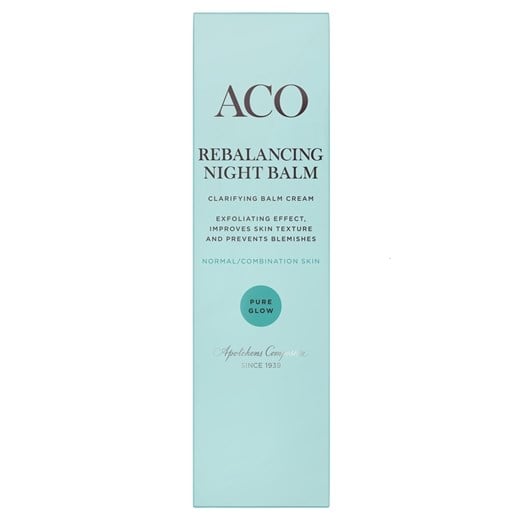 ACO pure glow rebalancing night balm ACO pure glow rebalancing night balm