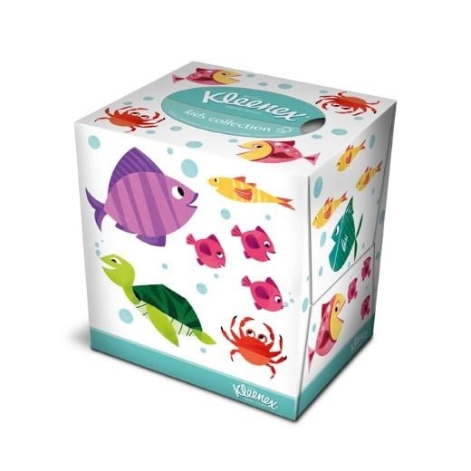 Kleenex kids collection cube