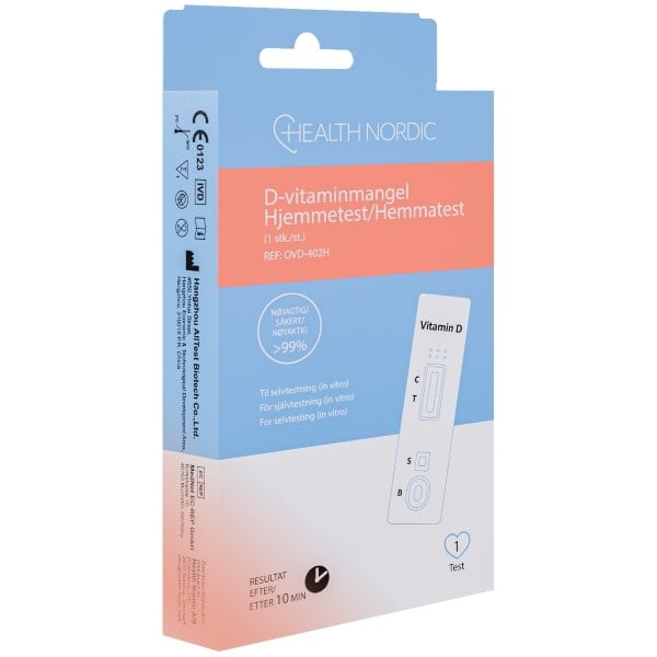 Health Nordic D-vitaminmangel hjemmetest