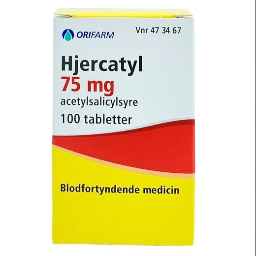Hjercatyl tabletter Orifarm