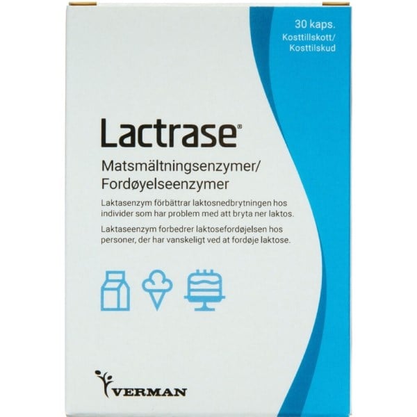 Lactrase kapsler