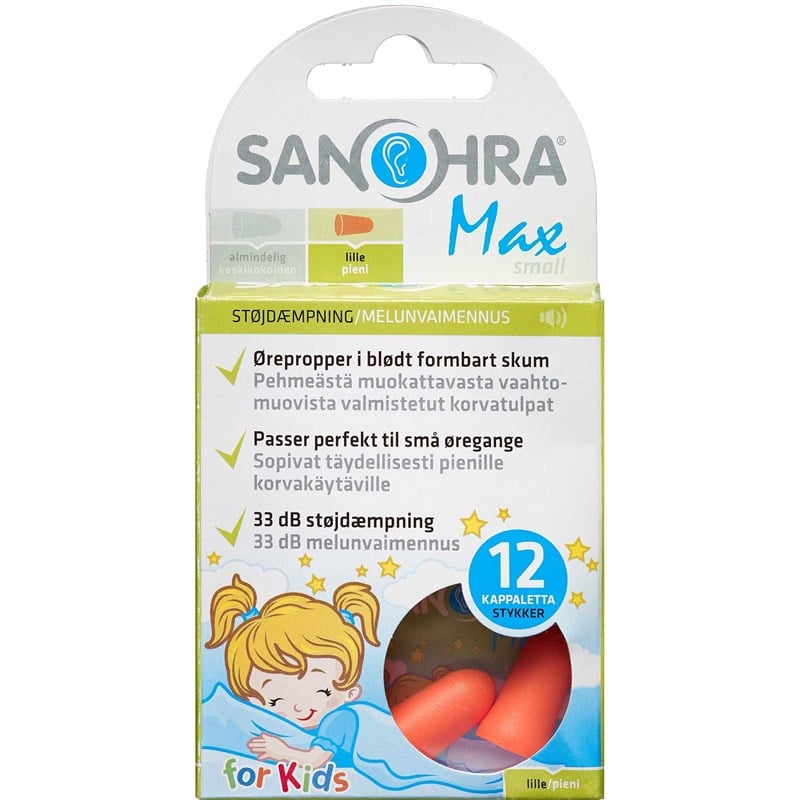 Sanohra max small ørepropper