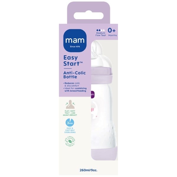 MAM Easy Start anti-colic bottle iris