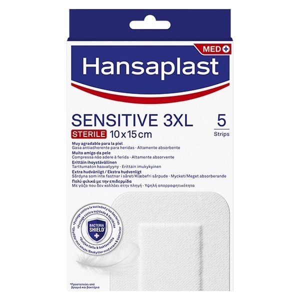 Hansaplast sensitive 3xl 10x15cm