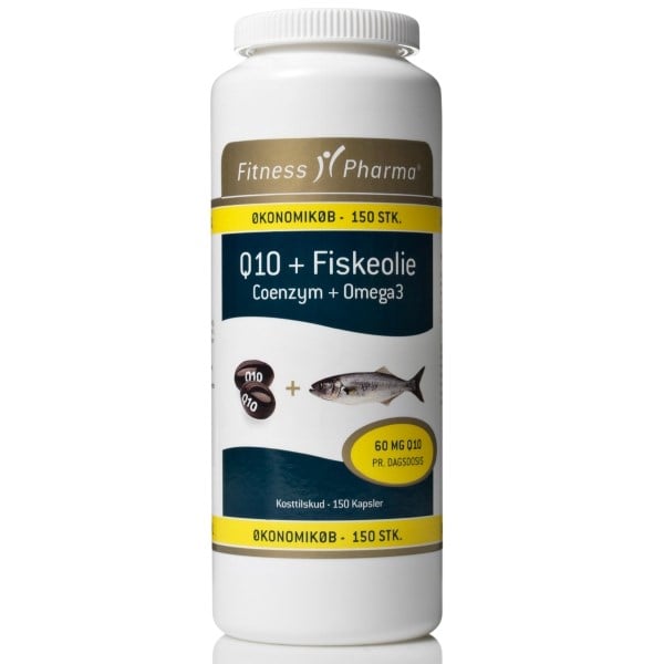 Fitness Pharma Q10 + fiskeolie