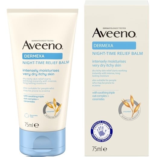 Aveeno Dermexa night-time relief balm