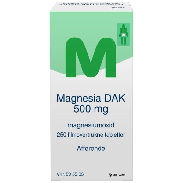 Magnesia tabletter Magnesia tabletter