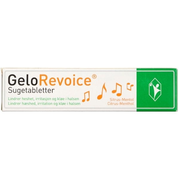 GeloRevoice sugetabletter citrus-menthol