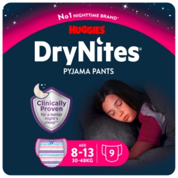 Huggies DryNites pige 8-13 år