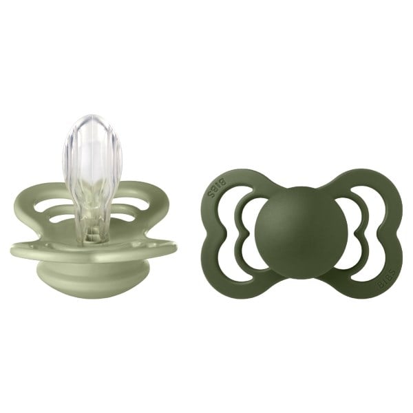 BIBS Supreme size 2 sage/hunter green