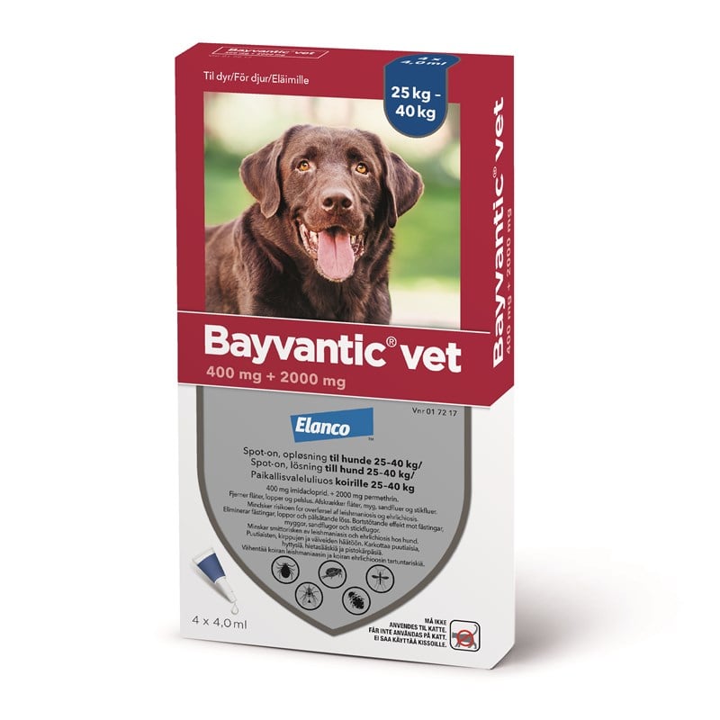 Bayvantic vet til hund 25-40 kg