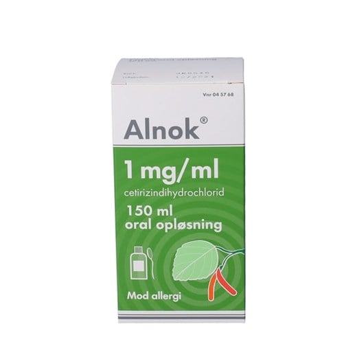 Alnok oral opløsning