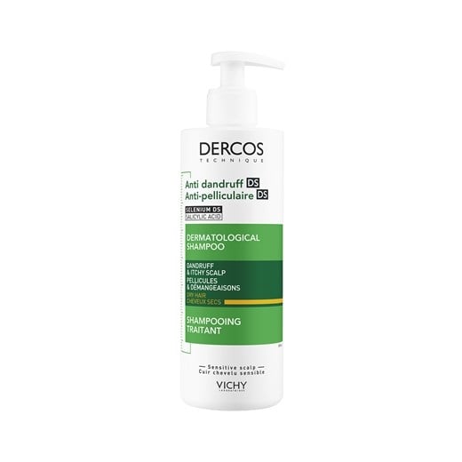 Vichy Dercos anti dandruff DS shampoo tørt hår
