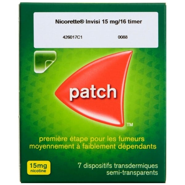 Nicorette invisi nikotinplastre 2care4
