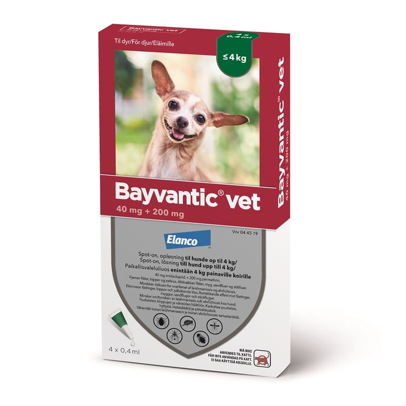 Bayvantic vet til hund 1,5-4 kg