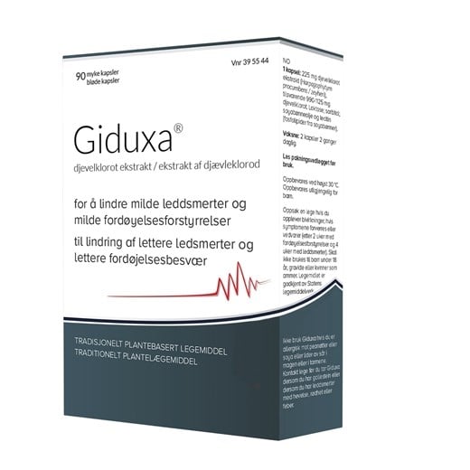 Giduxa 90 stk. bløde kapsler