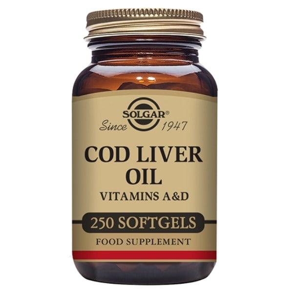 Solgar norsk levertran olie