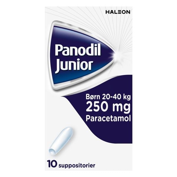 Panodil junior suppositorier