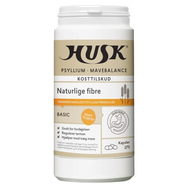 HUSK psyllium mavebalance kapsler HUSK psyllium mavebalance kapsler