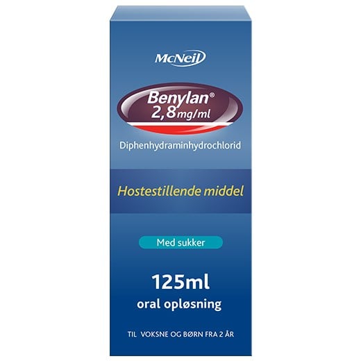 Benylan hostestillende blå Benylan hostestillende blå
