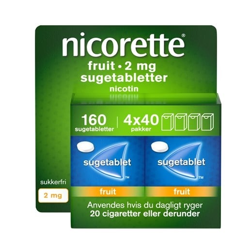 Nicorette sugetabletter fruit