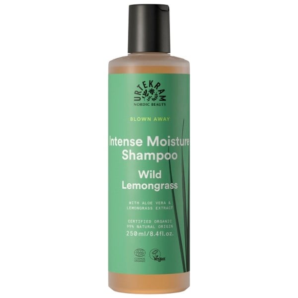 Urtekram Wild Lemongrass intense moisture shampoo