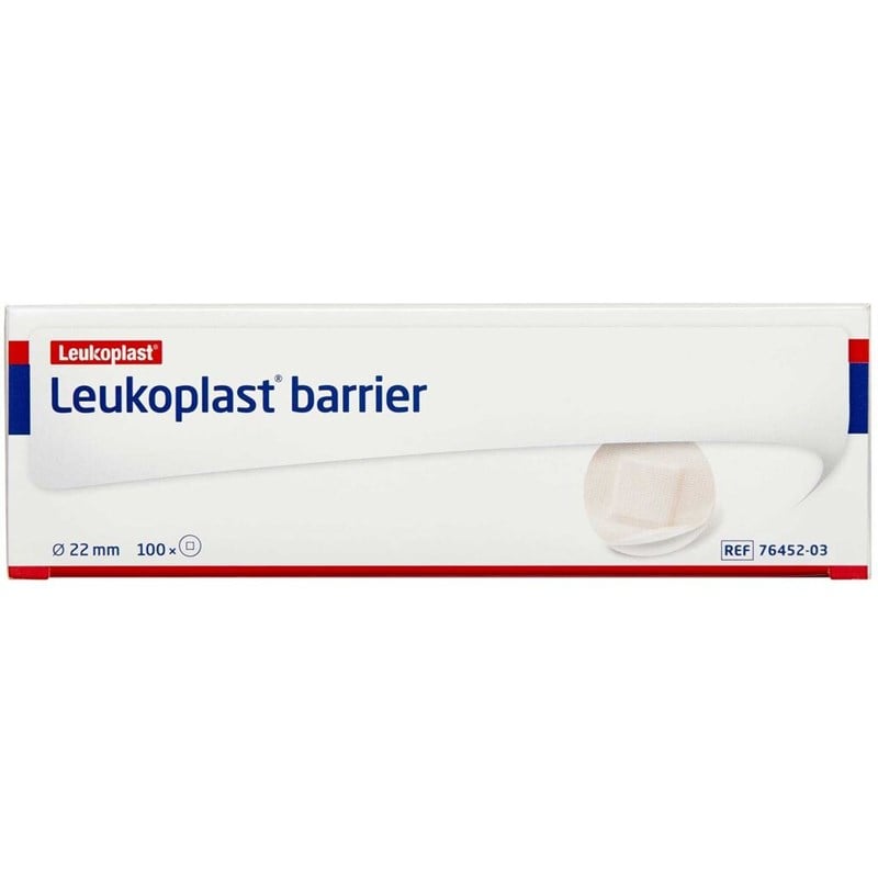 Leukoplast barrier rund