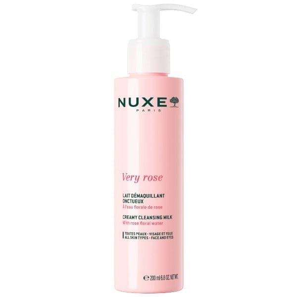 Nuxe Very Rose creamy cleansing milk
