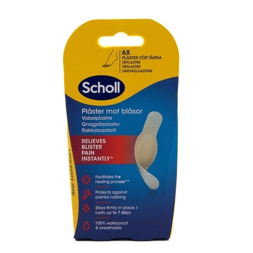 Scholl vabel plaster tå