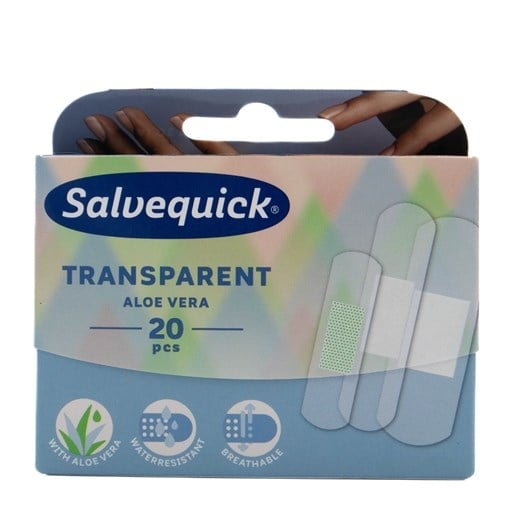 Salvequick aloe vera transparent