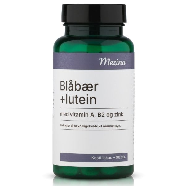 Mezina Green blåbær + lutein