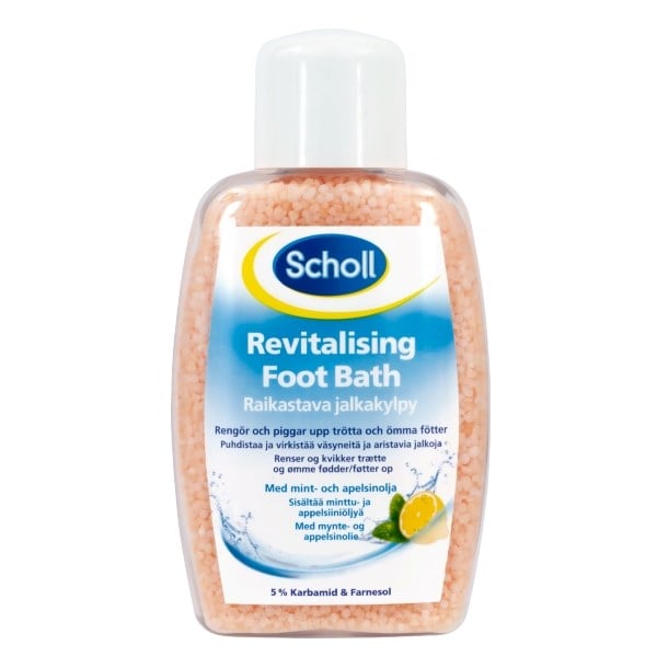 Scholl revitalising foot bath