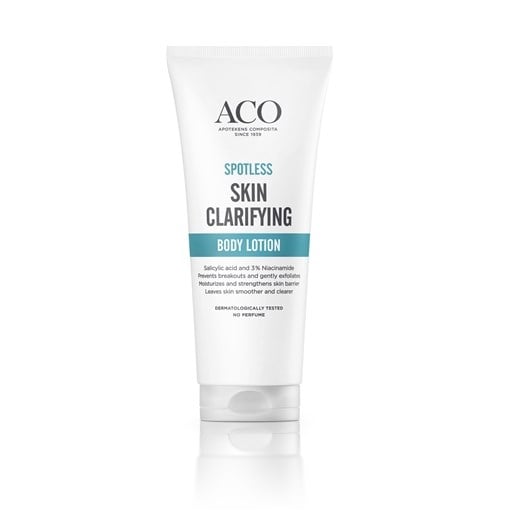 ACO spotless skin clarifying body lotion